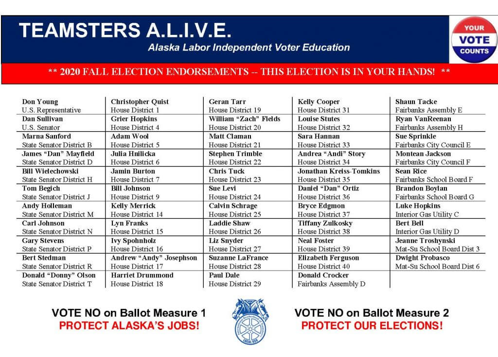 2020 Election Candidates